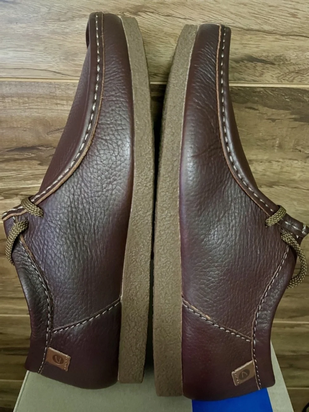 Clarks - Shacre II Run Loafers - New In Box - Brown - Leather - Men's - 11.5M